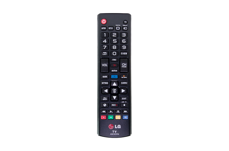 Full Function Standard TV Remote Control